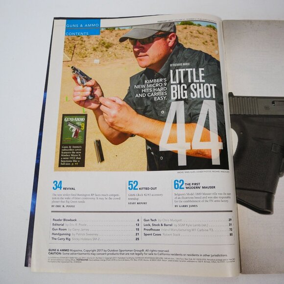 Guns & Ammo Magazine Lot of 9 from 2015-17 - Picture 13 of 16